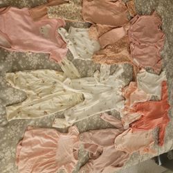 100% New Girl Newborn Clothes