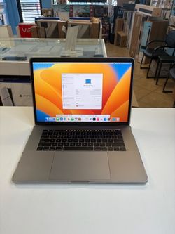 MacBook Pro 15inch Touchbar i7-16-512ssd battery cycle 37