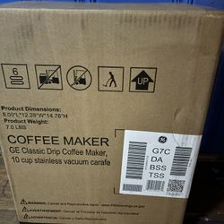 Ge Drip Coffee Maker