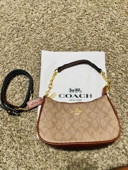 Brown Coach bag