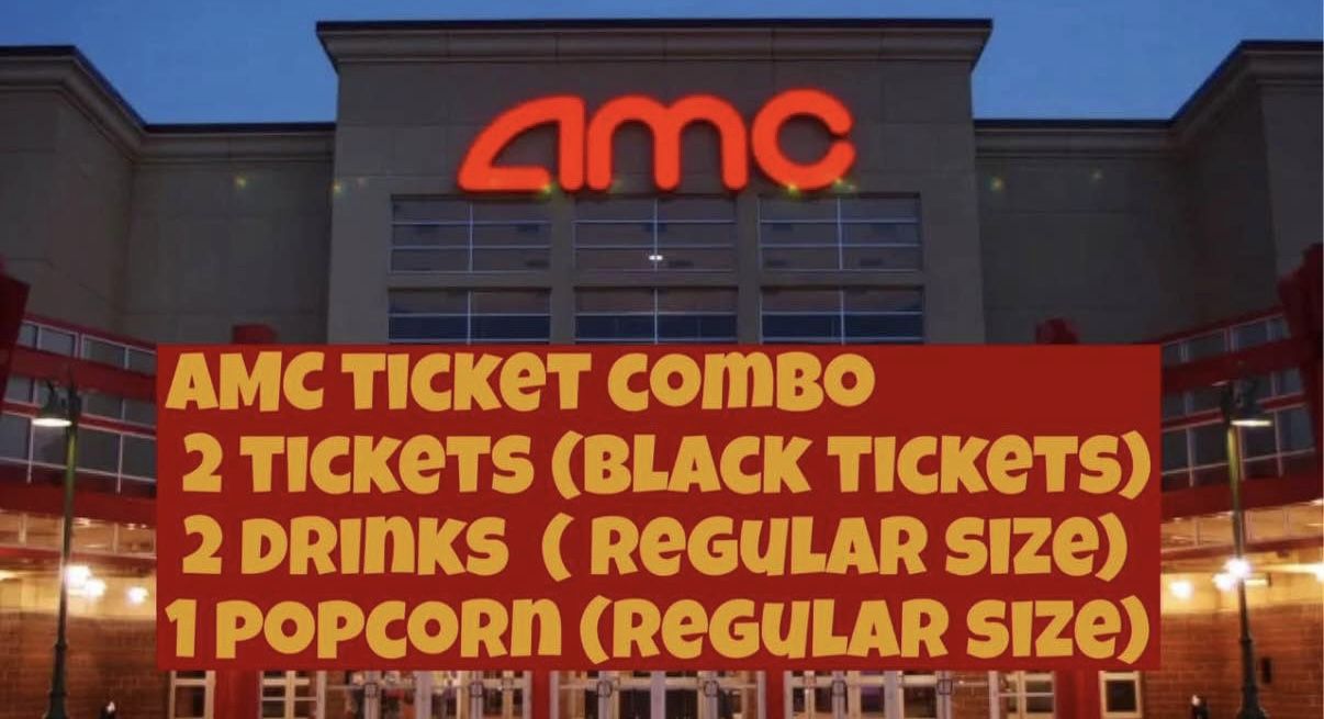 AMC ticket popcorn/drink bundle