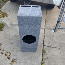 Single 10" Ported box