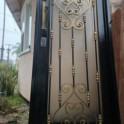 Iron Door 38x80 With Frame