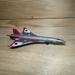 Matchbox 2006 Diecast Hypersonic Jet Silver Red Hypersonic Air Transport Plane