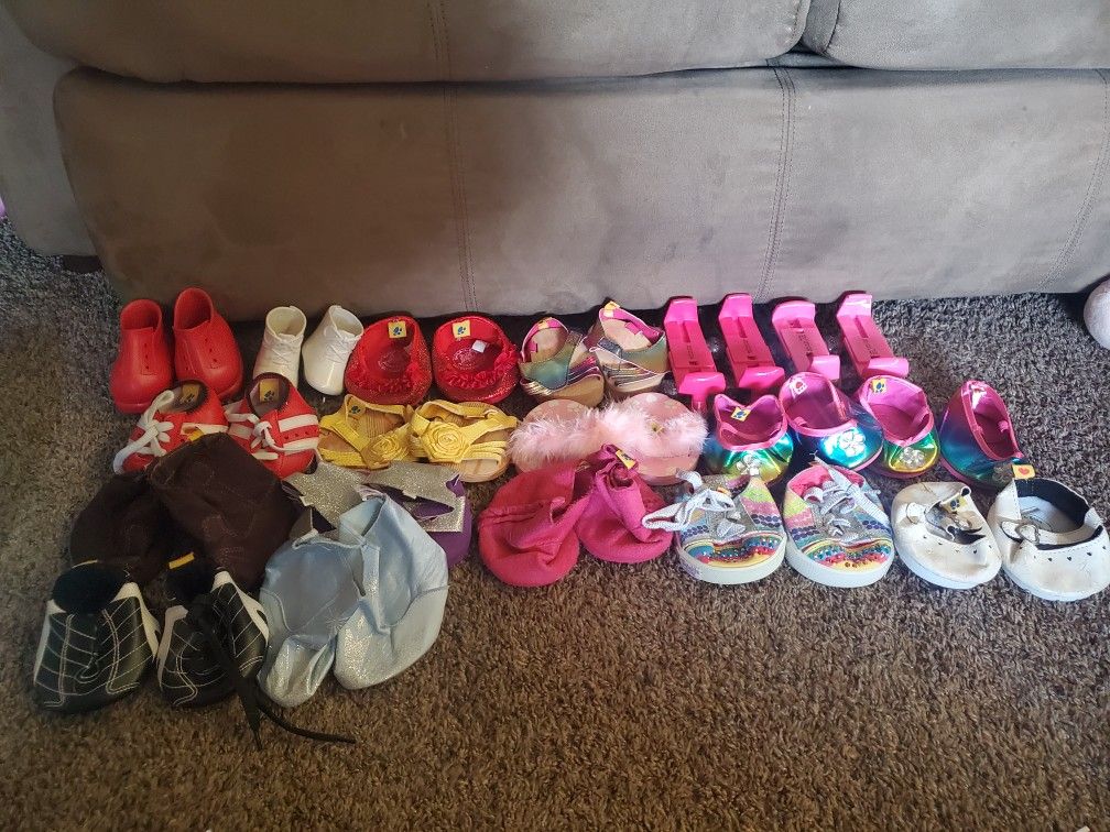 Wardrobe And Shoes For Build A Bear