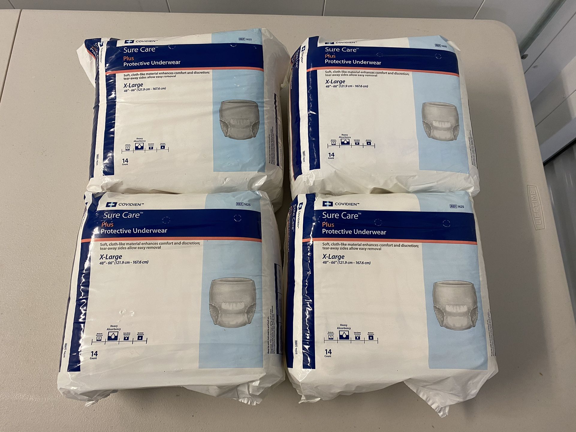 56 Covidien SureCare Plus Protective Underwear - Size X-Large - New for  Sale in North Wales, PA - OfferUp