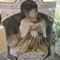 Christmas Magic Collection Angel Trendmasters Tree Topper 1997 Vintage (FF889)