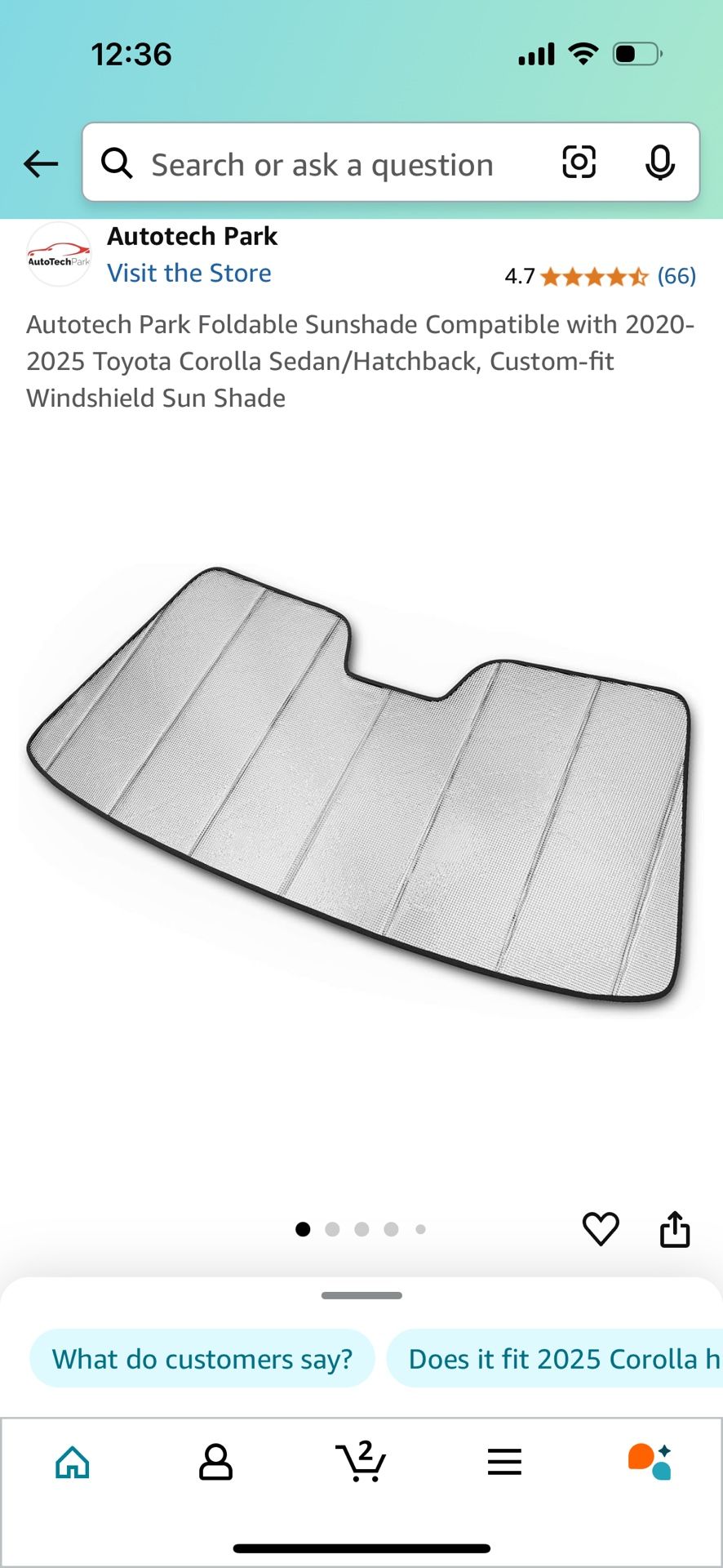 Windshield Visor