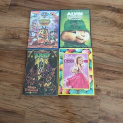 4 DVD Children Family Movie 