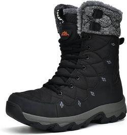 NEW Sz 10 Men Insulated Winter Snow Boots Men's Winter Snow Boots Water Resistant Non Slip Faux Fur Lined
9.1‑Inch Height Insulated Warm Mid‑Calf Lace