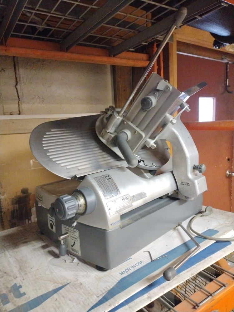 HOBART 2912 Manual Meat Slicer, Commercial Slicer ½"HP 120V