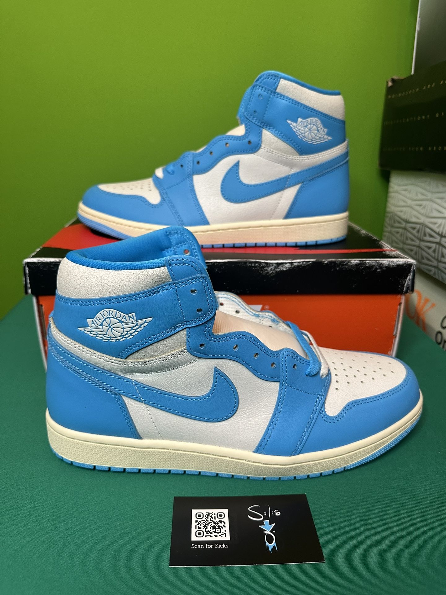 Air Jordan 1 Retro High “UNC Reimagined” NEW Size 10.5 OG ALL DZ5485-402