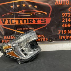 GMC SIERRA 1500 RH HEADLIGHT 2019-2021 FULL LED OEM