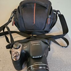 Sony Cybershot And Case 