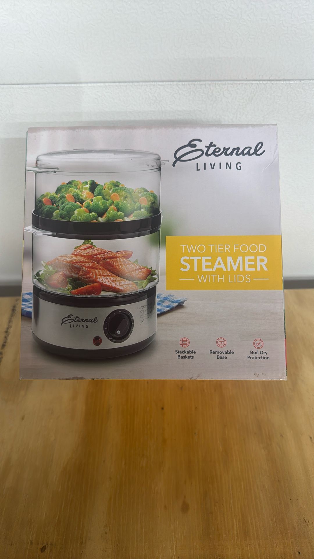 Two Tier Food Steamer With Lids