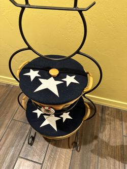 Patriotic Longaberger Lids