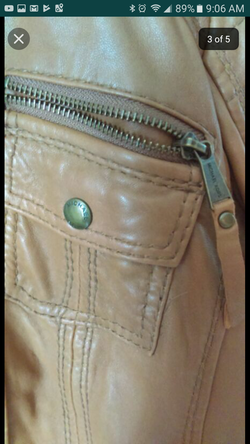 Real leather jacket MK