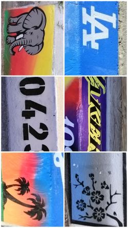 Curb painting