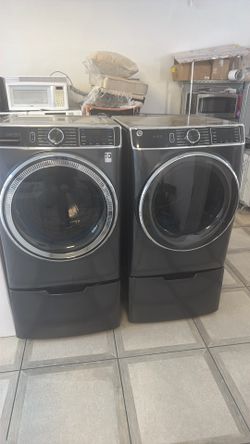 GE Front load washer and dryer