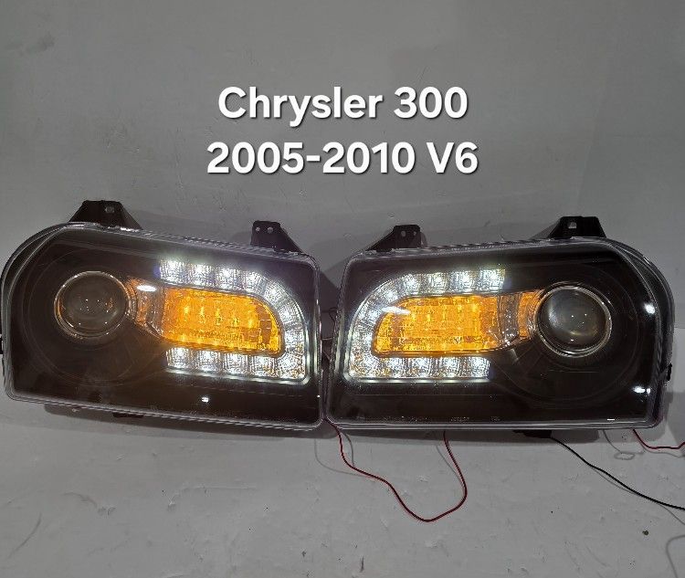 Chrysler 300 2005-2010 Headlights V6