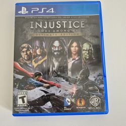 Injustice God's Among Us for Ps4