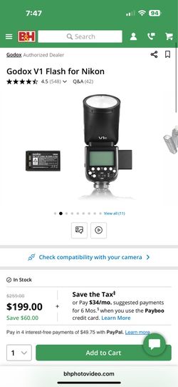 Godox V1 N