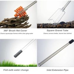 Aquarium Siphon Vacuum / Aspiradora Para Pecera