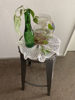 Metal Stool • Plant Stand