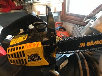 Eager beaver chainsaw