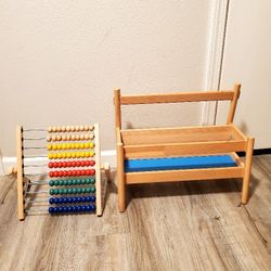 Book Display And Abacus (IKEA)