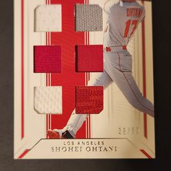 2019 Panini Shohei Ohtani National Treasures #/99