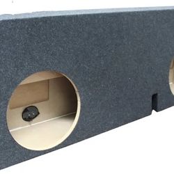 Dual Sealed Sub Box Fits 05-23 Toyota Tacoma Double-Cab