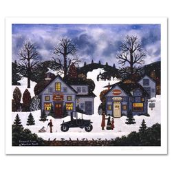 Jane Wooster Scott, "Innocent Times" Hand Signed Limited Edition Lithograph with Letter of Authenticity.