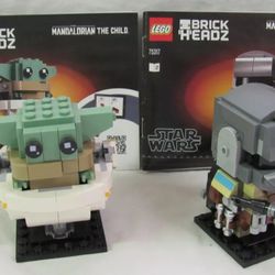 Lego Star Wars 75317 The Mandalorian & The Child Brick Headz Comp. 