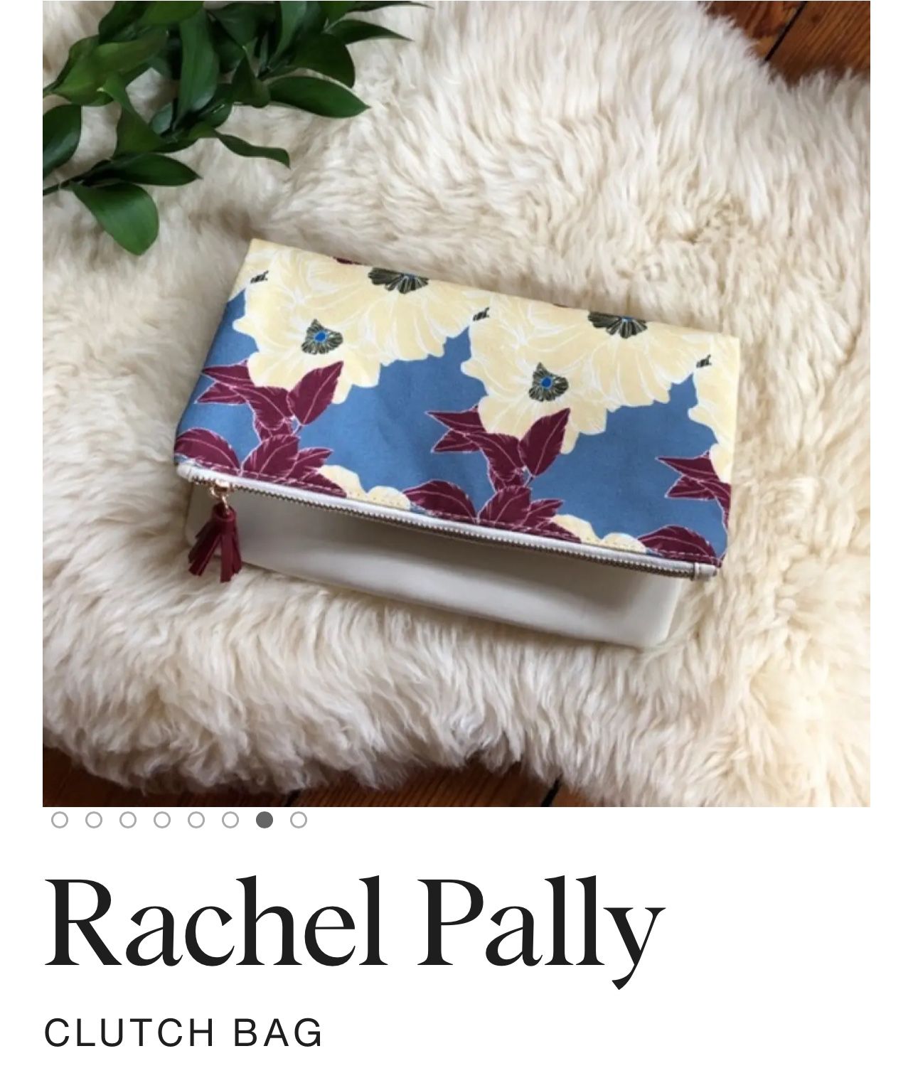 Rachel Pally Reversible fold over Clutch