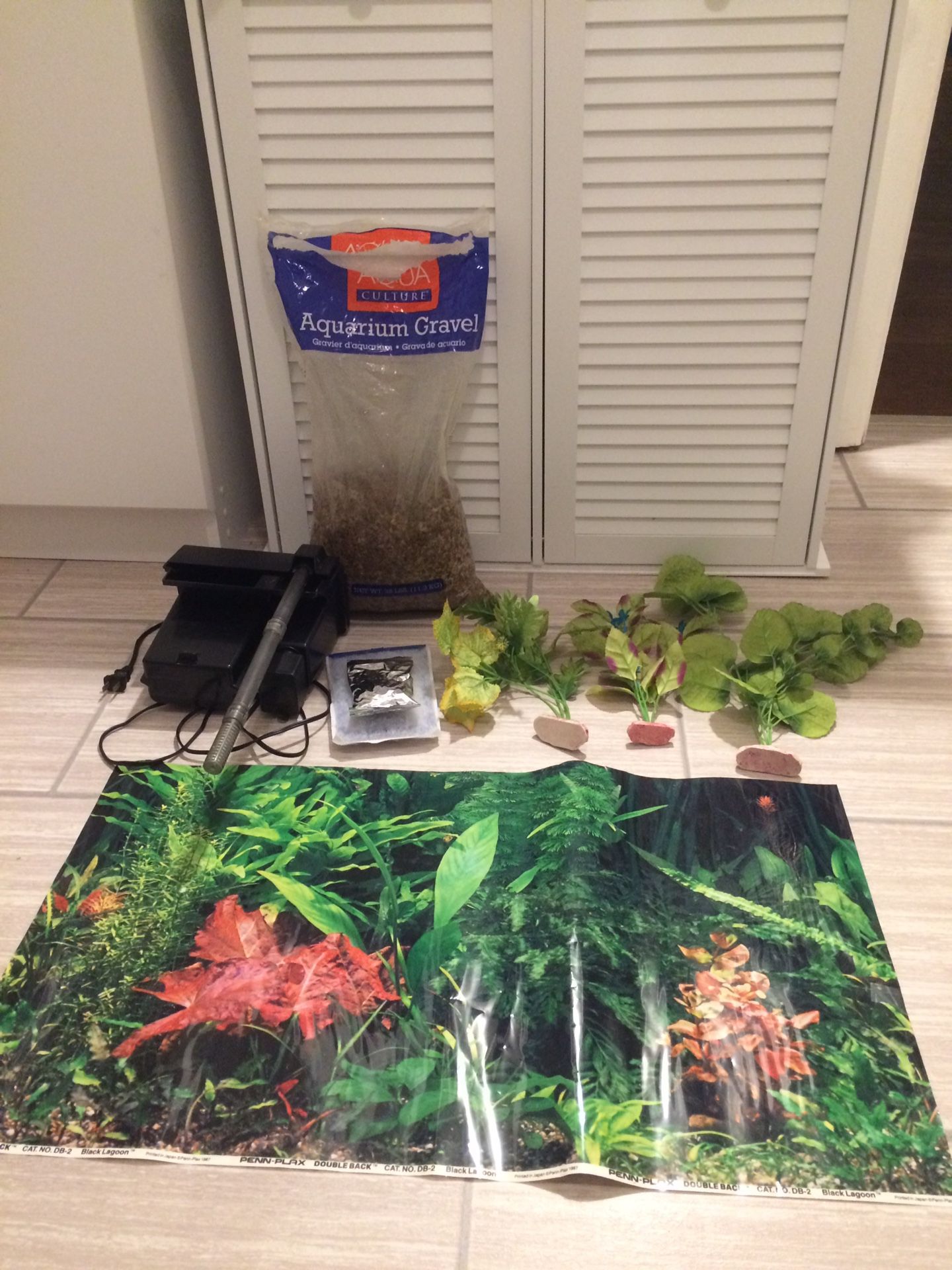 Fish tank supplies