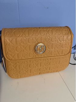 👜 NEW CXL by Christian Lacroix Clara Embossed Logo Shoulder Bag 👜