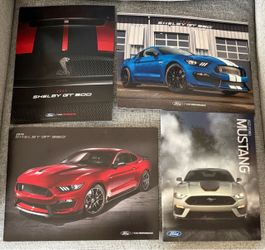 Ford Shelby Mustang Performance Dealer Sales brochures