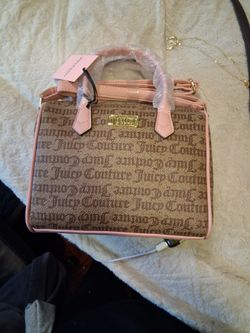 Juicy couture satchel chestnut chino