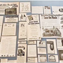 Scrapbooking Ephemera - 31 Cutout Ads & Articles 1920s-30s Vintage Music Magazine - #040524A1