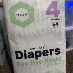 Parasol Diapers Size 4