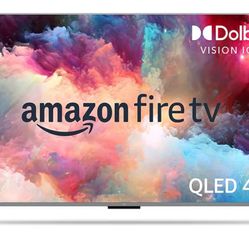 Amazon Fire TV 75" Omni QLED Series 4K UHD smart TV, Dolby Vision IQ, Fire TV Ambient Experience, local dimming, hands-free with Alexa