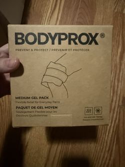 BODYPROX Pain Relief Ice Pack with Strap for Hot & Cold Therapy, Microwave Heat Pad for Back Shoulder, Neck, Waist, Calves and Hip