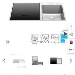 FOTILE SD2F-P1X 3-in-1 Sink/Dishwasher/Produce Cleaner – Brand New in Box –