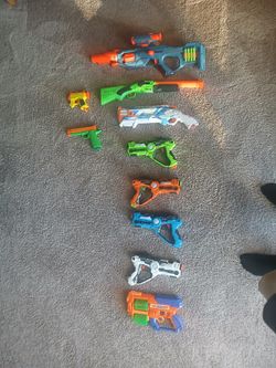 Laser tag / nerf guns