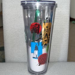 Disney Starbucks With Straw