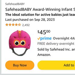 SafeheadBABY Award-Winning Infant Safety Helmet