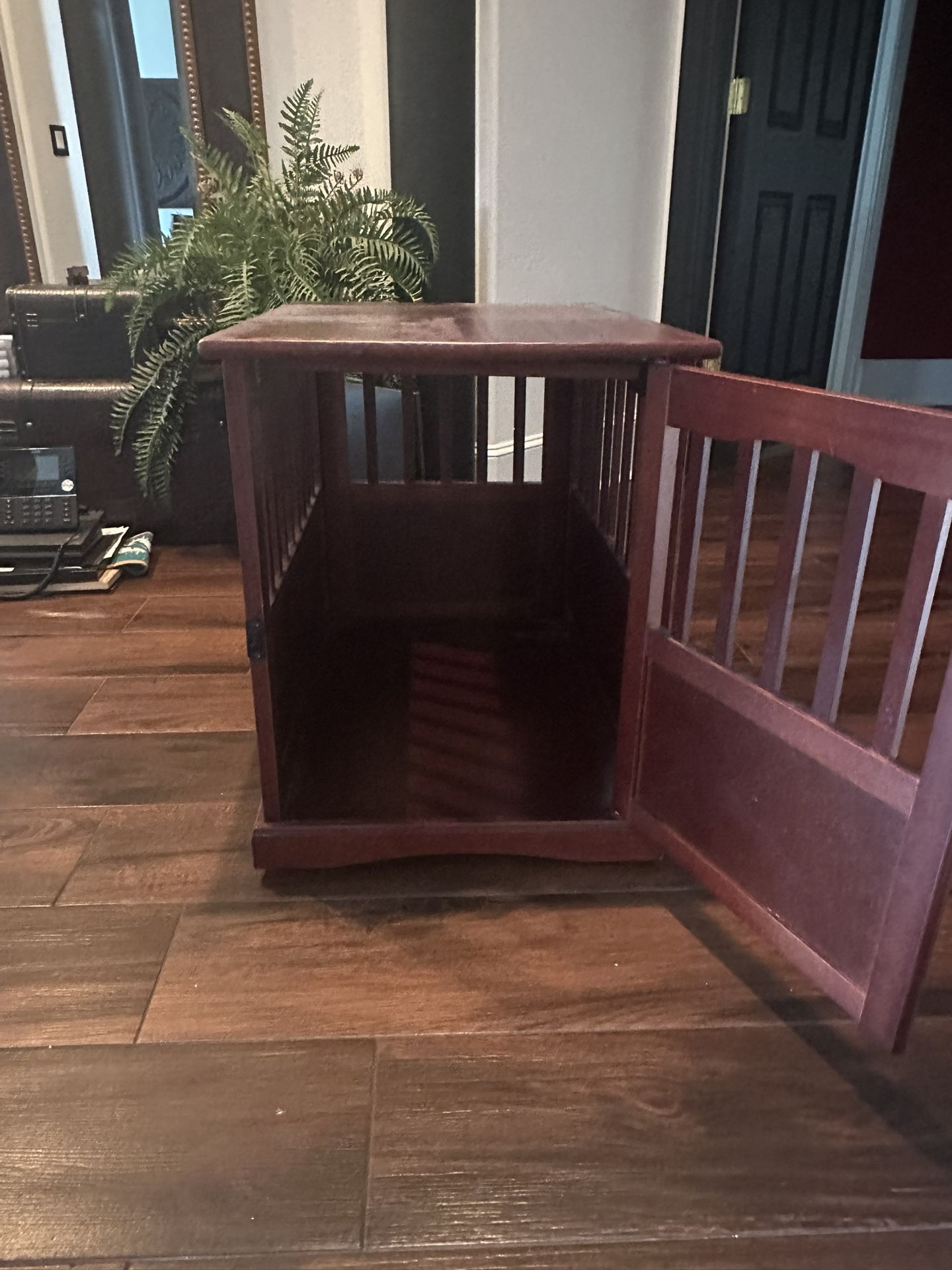Small Wooden Dog Cage