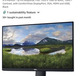 Dell P2419H 24 Inch Monitor Black 1920x1080  (renewed)