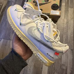 (2021) Offwhite x Nike Dunk Low ‘Lot 1’ Size 9 Men 